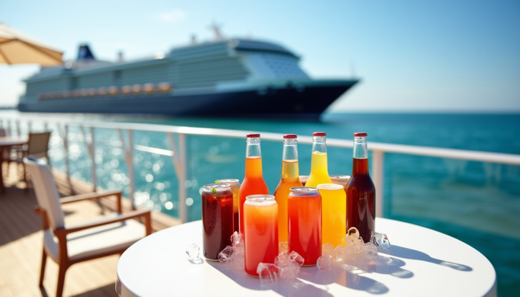 can you take soft drink on p&o cruises uk